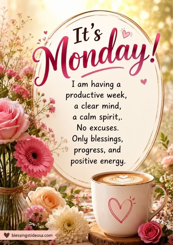 Inspirational Monday Blessings​ And Prayers