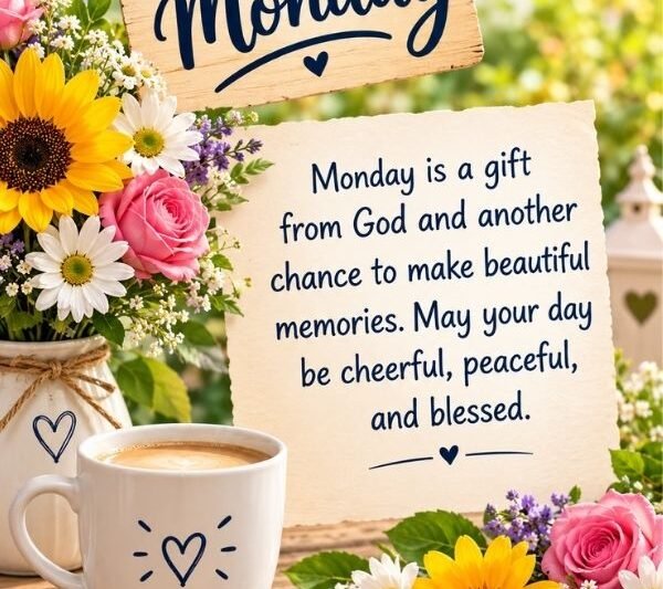120+ Happy Monday Blessings​ To Start Your Week Right