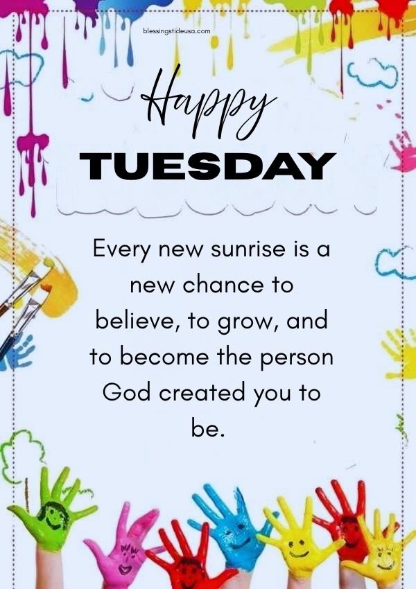 Thankful Tuesday blessings with gratitude and prayer
