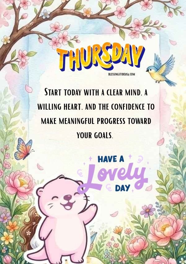 Cute Thursday Blessings​