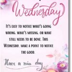 Happy Blessed Wednesday