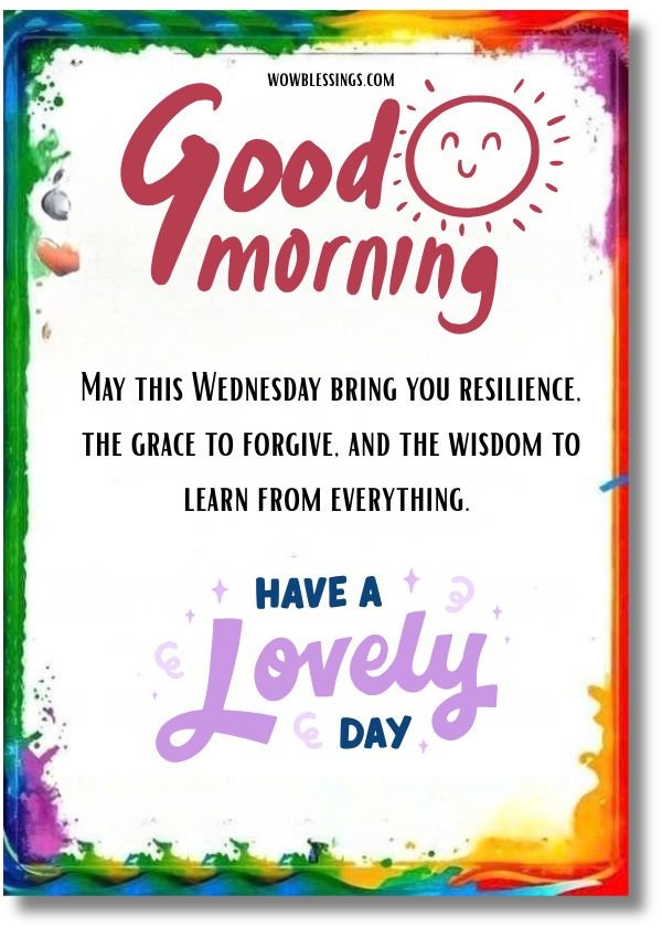 Positive Wednesday Blessings